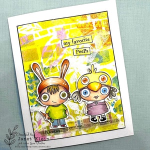 Tweet and BunnyBoy 4 Digi stamp bundle image 2