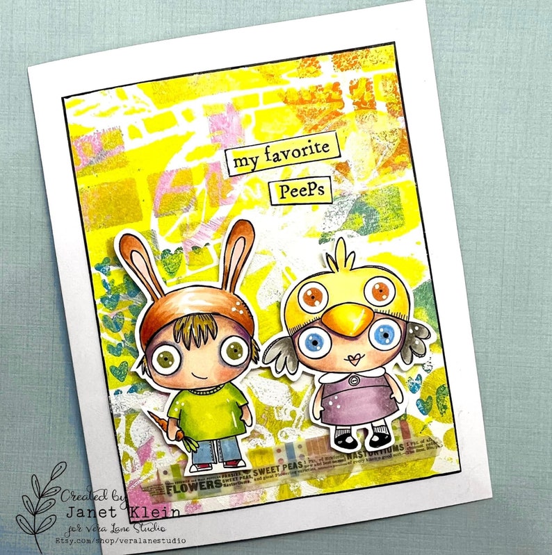 Tweet and BunnyBoy 4 Digi stamp bundle image 2