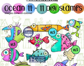 Océans 11 - 11 timbres numériques