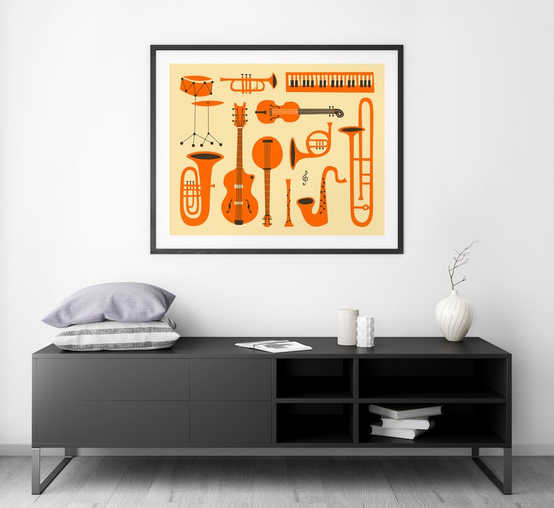 JUST JAZZ giclée Fine Art Print or Photo Paper Print Mid - Etsy