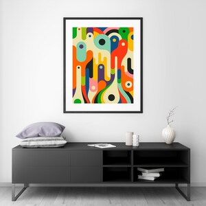 INTERNAL Giclée Fine Art Print Psychedelic Abstract Art by Jazzberry Blue 8x10 12x16 16x20 18x24 24x32 Rolled, Stretched or Framed image 4
