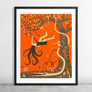 THE OUTCAST (Giclée Fine Art Print on Paper or Canvas) Surreal Illustration by Jazzberry Blue (Framed or Unframed)