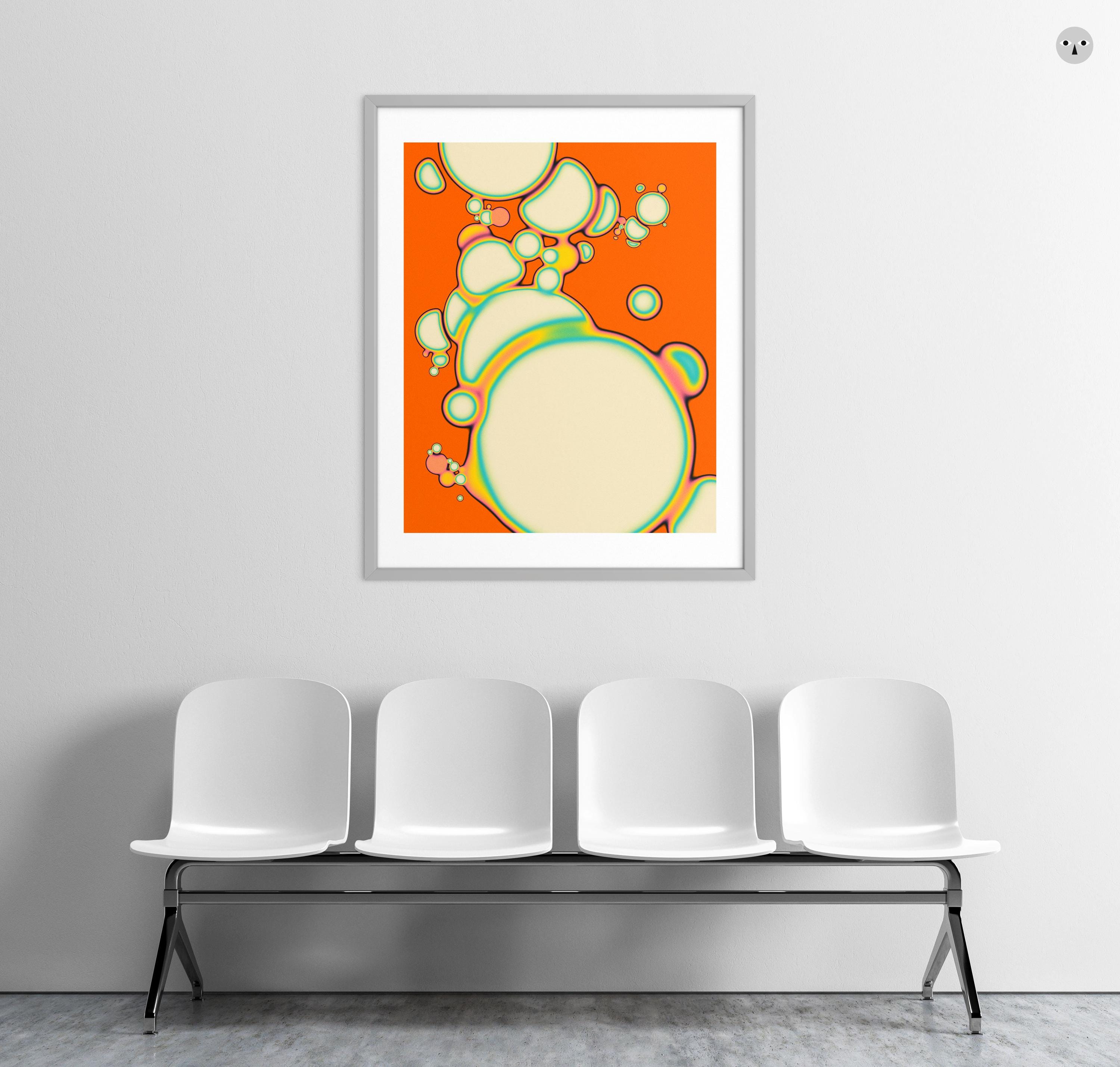 絵画 HAPPY 2 REACTION 2.8 (giclée Fine Art Print on Paper or Canvas
