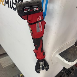 Tool Hanger with Zip Tie Attachment for Easy Hanging