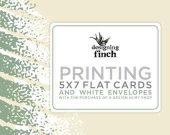 Printing for Invitations or Announcements