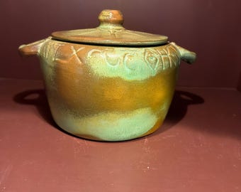 olla de frijoles Frankoma