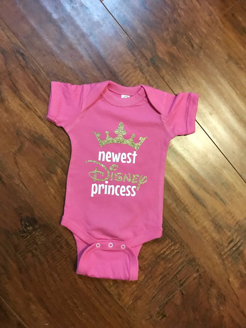 Newest Disney Princess Bodysuit Baby Shower Gift Disney Etsy