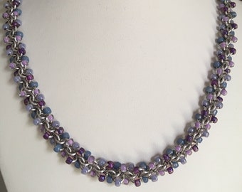 Beaded Cable Chain Necklace