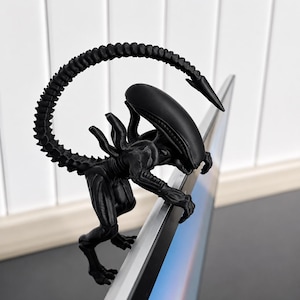 3D-utskriven Alien-inspirerad skärmhängare Displayfigur Xenomorph-dekor
