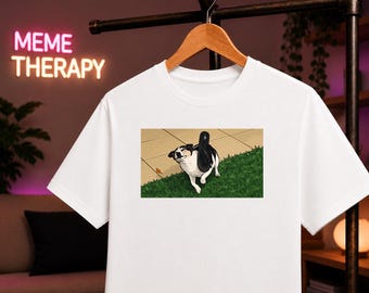 Funny Flip Flop Dog Meme Shirt, Bonk Meme T-Shirt, Chaotic Dog Graphic Tee, Flying Slipper Meme, Funny Pet Shirt