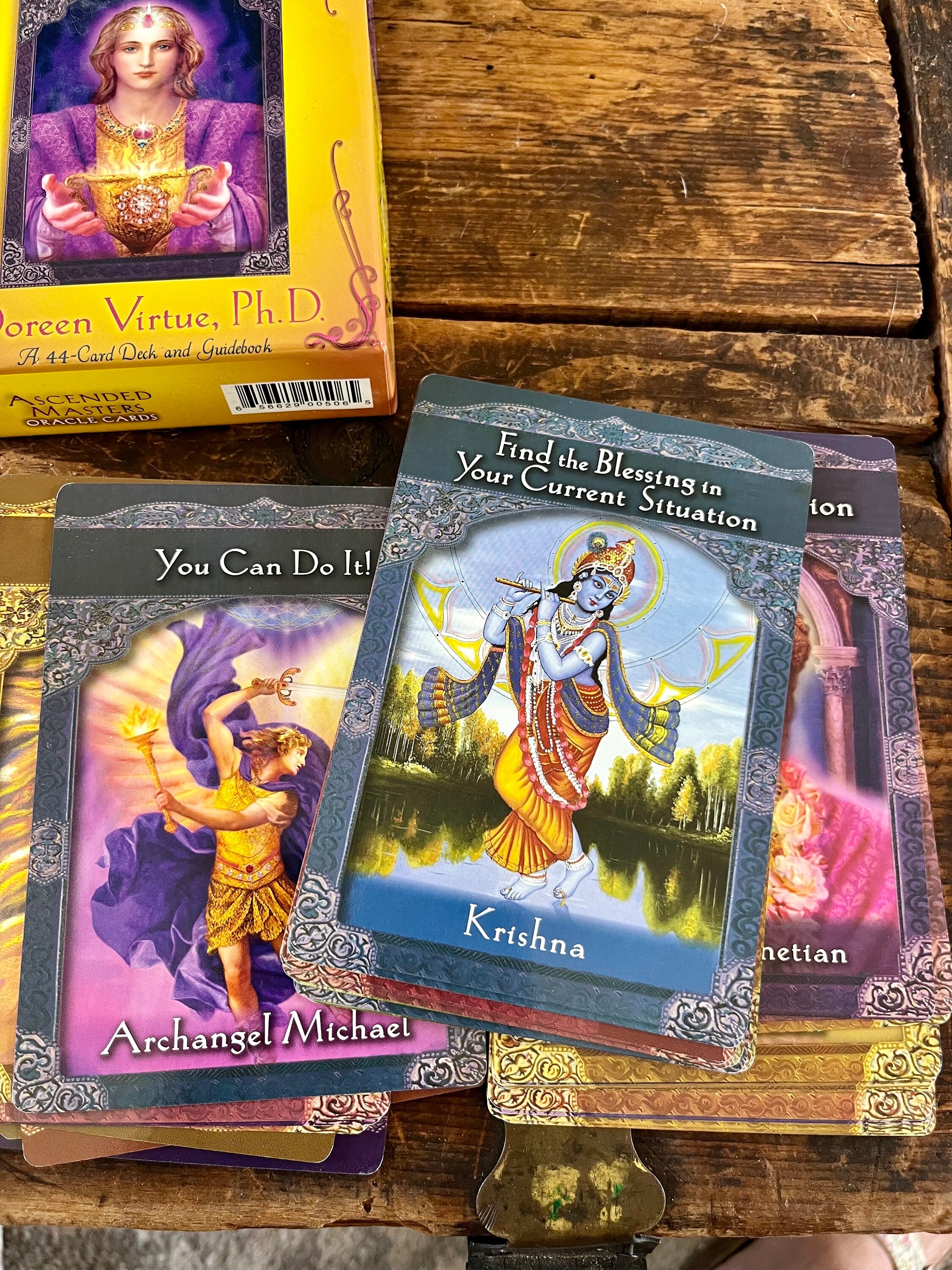 ASCENDED MASTERS オラクルカード Doreen Virtue Original ASCENDED MASTERS Oracle Cards Doreen Virtue OOP NEW