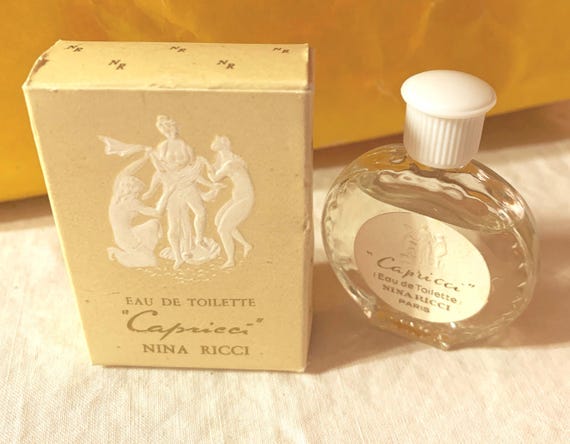 Vintage 1950s Nina Ricci Capricci Eau De Toilette in Original Box