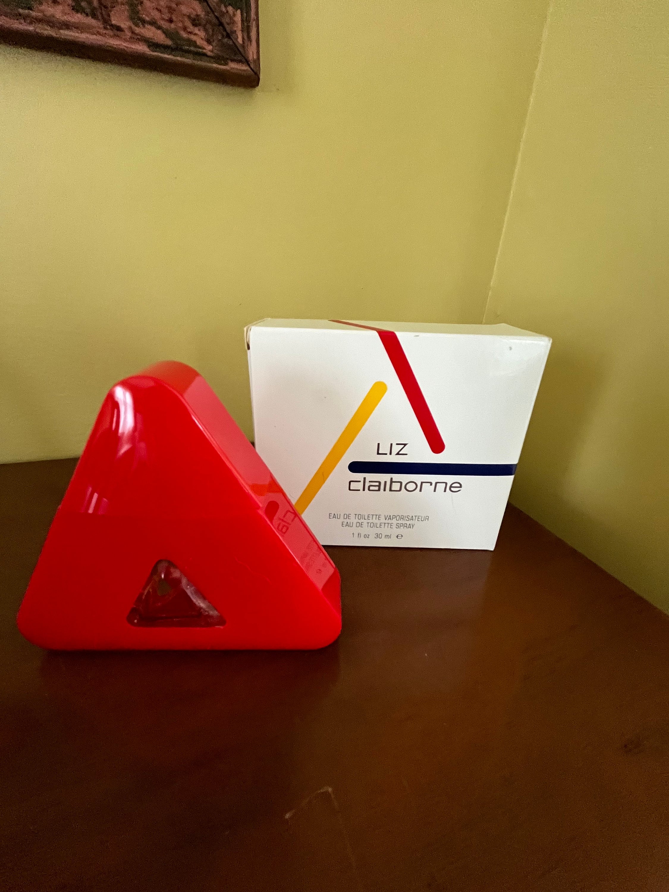 Vintage Liz Claiborne Triangle Perfume - Etsy