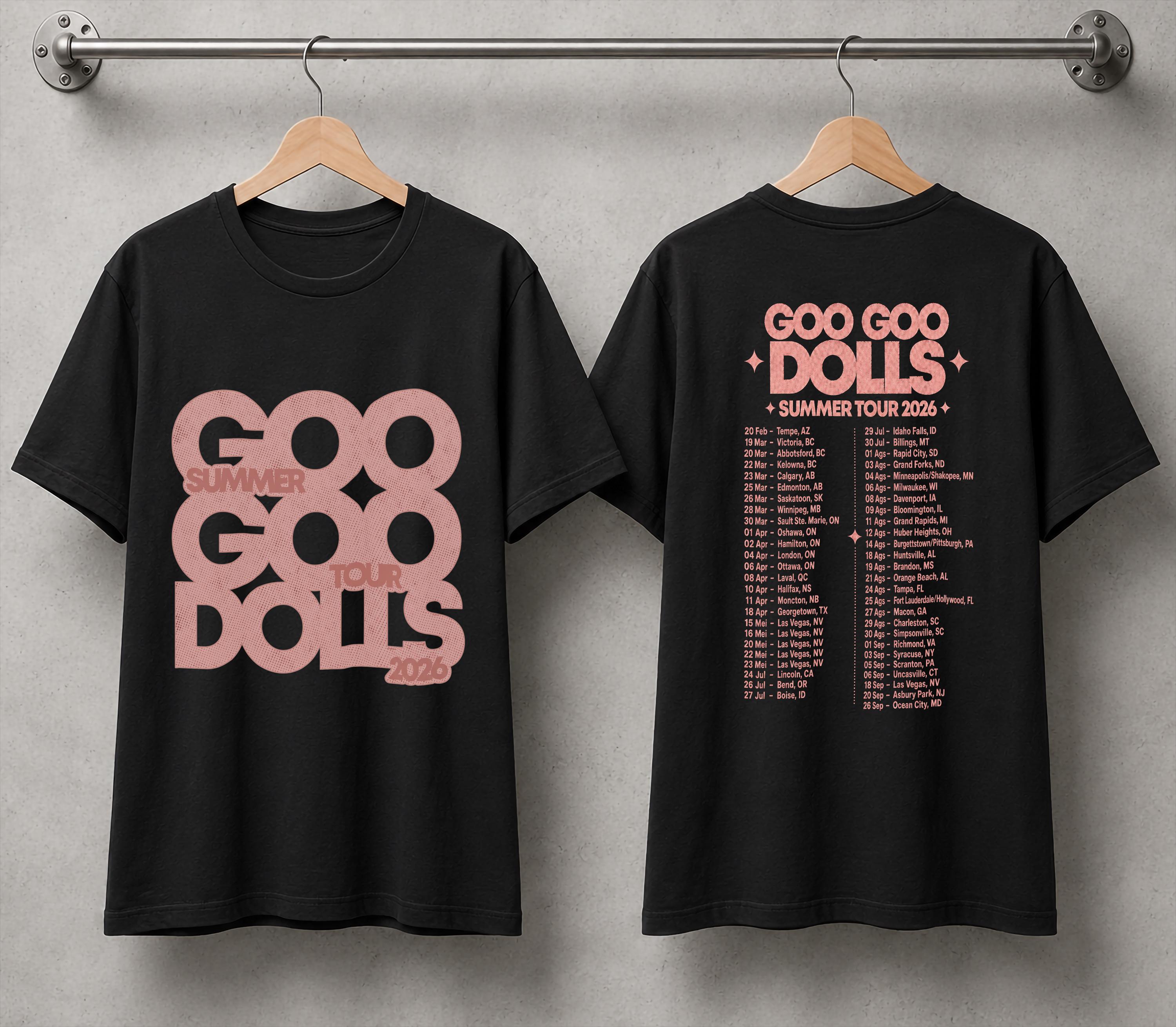 Goo Goo Dolls T Shirts - Etsy