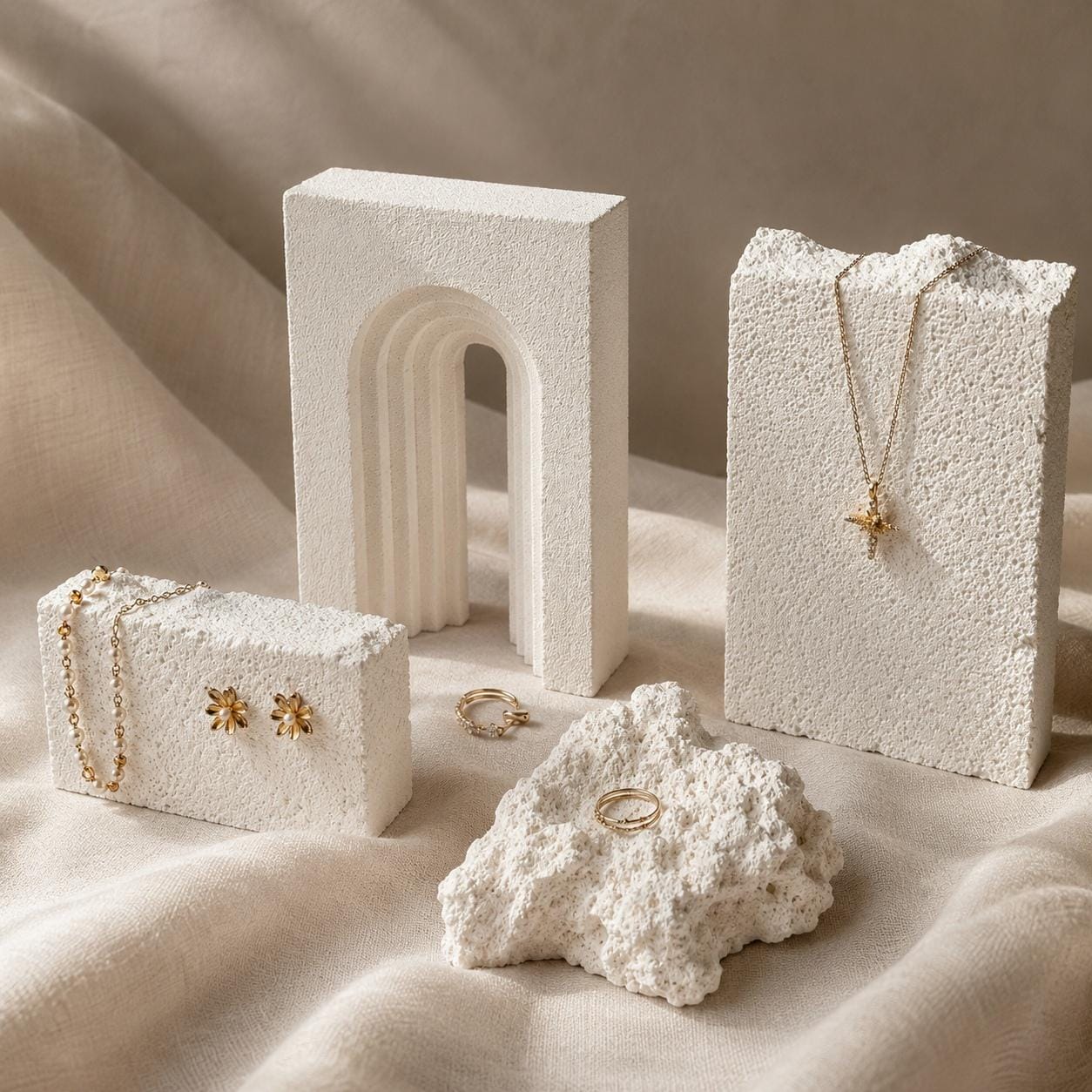 Vintage Jewelry Display Set - Etsy