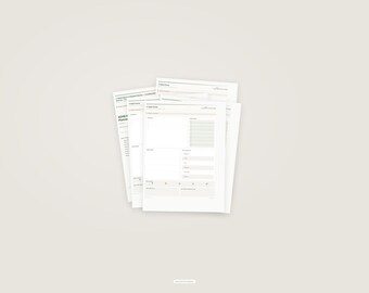 Morning Brain Dump Journal Printable | ADHD Daily Reflection Log