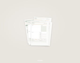 ADHD Morning Routine Planner — 30-Day Printable PDF | Undated Daily Planner