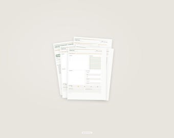 Bedtime Brain Dump Journal Printable | ADHD Evening Daily Reflection