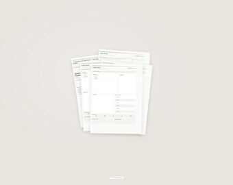 Work From Home Habit Tracker Printable | ADHD Daily Check In for Remote
