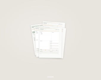 Bedtime Routine Habit Tracker Printable | ADHD Evening Daily Check In