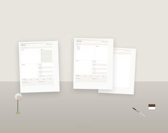 ADHD Mom Bundle — 3-Pack: Daily Planner, Tracker & Brain Dump Journal PDF