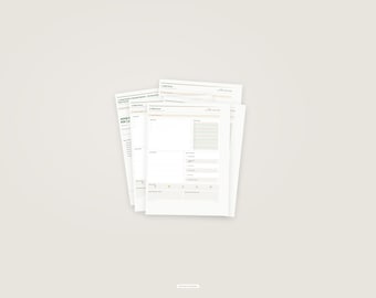 ADHD Bedtime Routine Planner — 30-Day Printable PDF | Undated Daily Planner