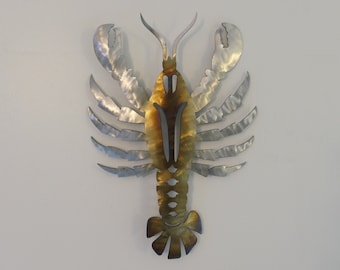 Lobster- Stainless Steel Wall Metal Art.