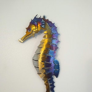 Seahorse Wall Metal Art