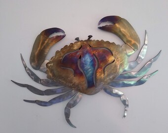 Metal Crab Wall Art Etsy