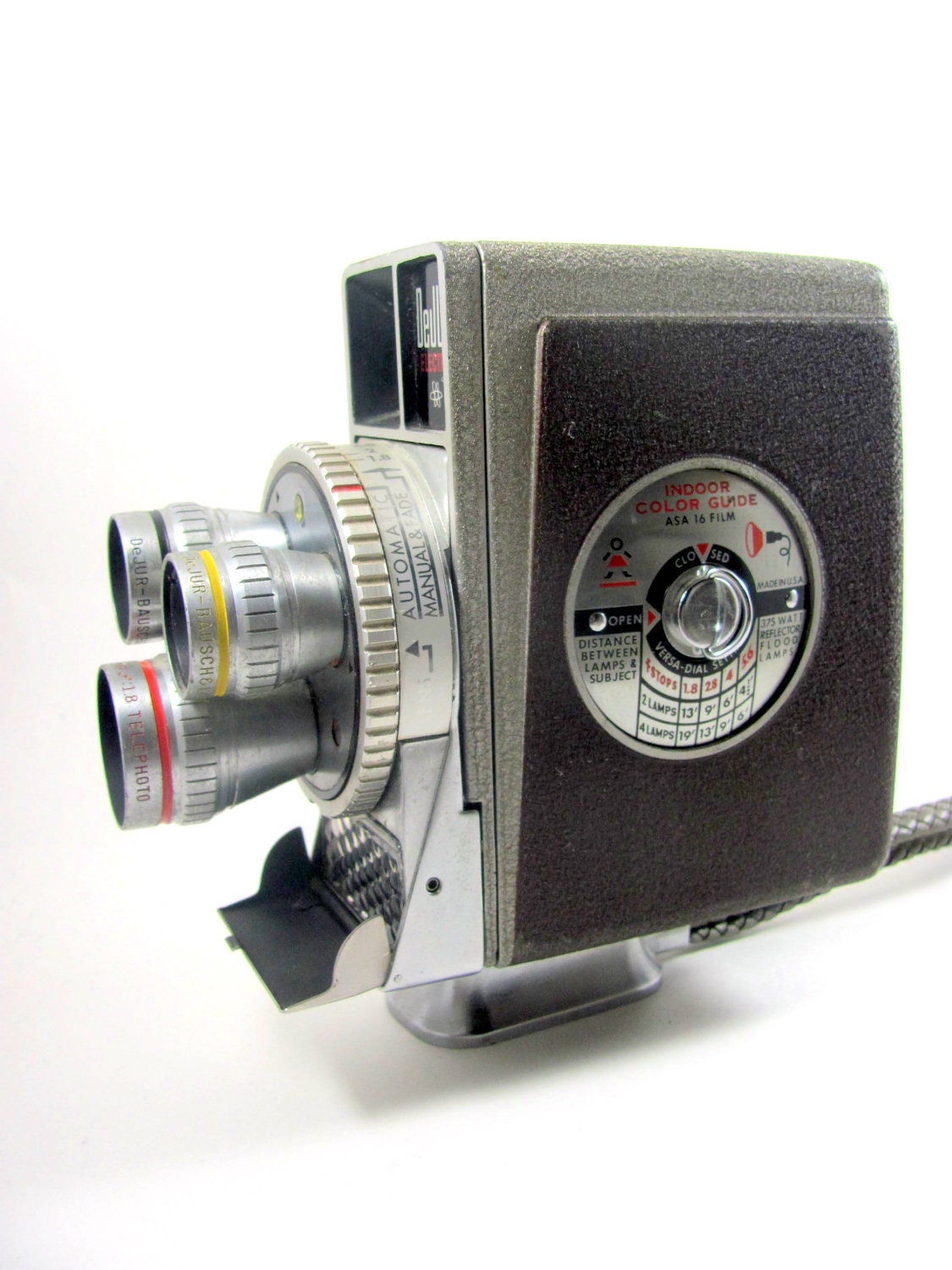 8mm Dejur Movie Camera Vintage Camera Electra Antique 1950s | Etsy