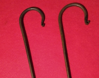 Hand Forged Iron "S" Hook(s)