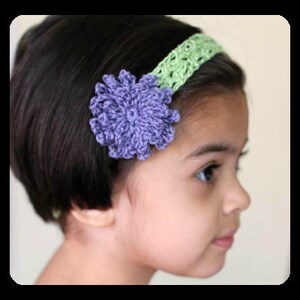 Loopty Loop Pattern Loopty Loop Flower Headband Pattern - PDF23 - Newborn to Adult Sizes - Etsy