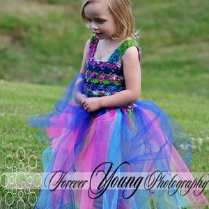 Crochet and tulle tutu dress III pattern PDF52 digital download image 3