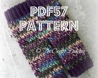 Pantalón de bebé con textura para niño o niña - patrón de crochet - talla recién nacido - PDF57 descarga instantánea