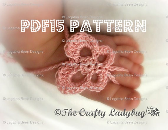 40 Gorgeous Patterns for Barefoot Sandals to Dress Your Feet 39 Butterfly barefoot baby sandals