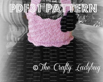 Patrones de vestido tutú de crochet y tul Y flores - Descargas digitales PDF31 y PDF6