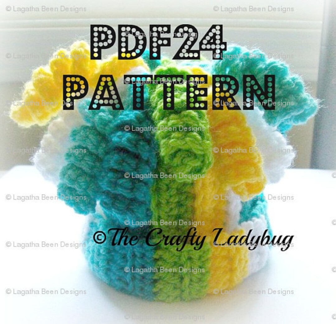 Super Silly Curly Q Crochet Hat Pattern Newborn to Adult Sizes PDF24 Etsy