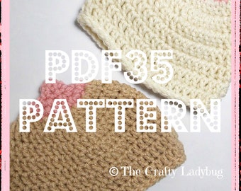ADULT CONTENT Boobie beanie hat crochet pattern - breast cancer awareness - boob beanie - newborn to adult sizes - digital download