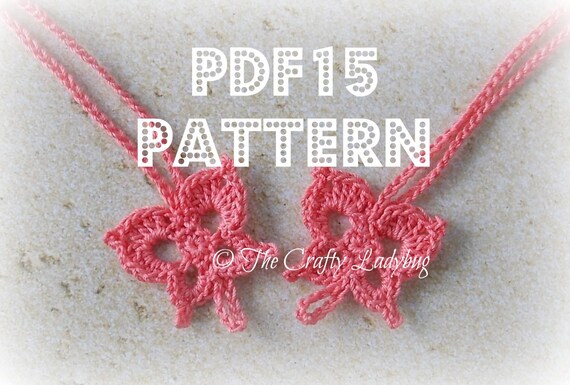 Butterfly Barefoot Baby Sandals Crochet Pattern for Newborn to