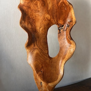 Large Teak Root Wood Sculpture, One of a Kind Abstract Bali Art, Wabi Sabi Decor