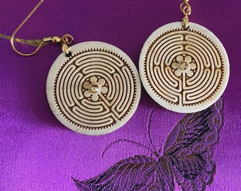 CHARTRES LABYRINTH EARRINGS