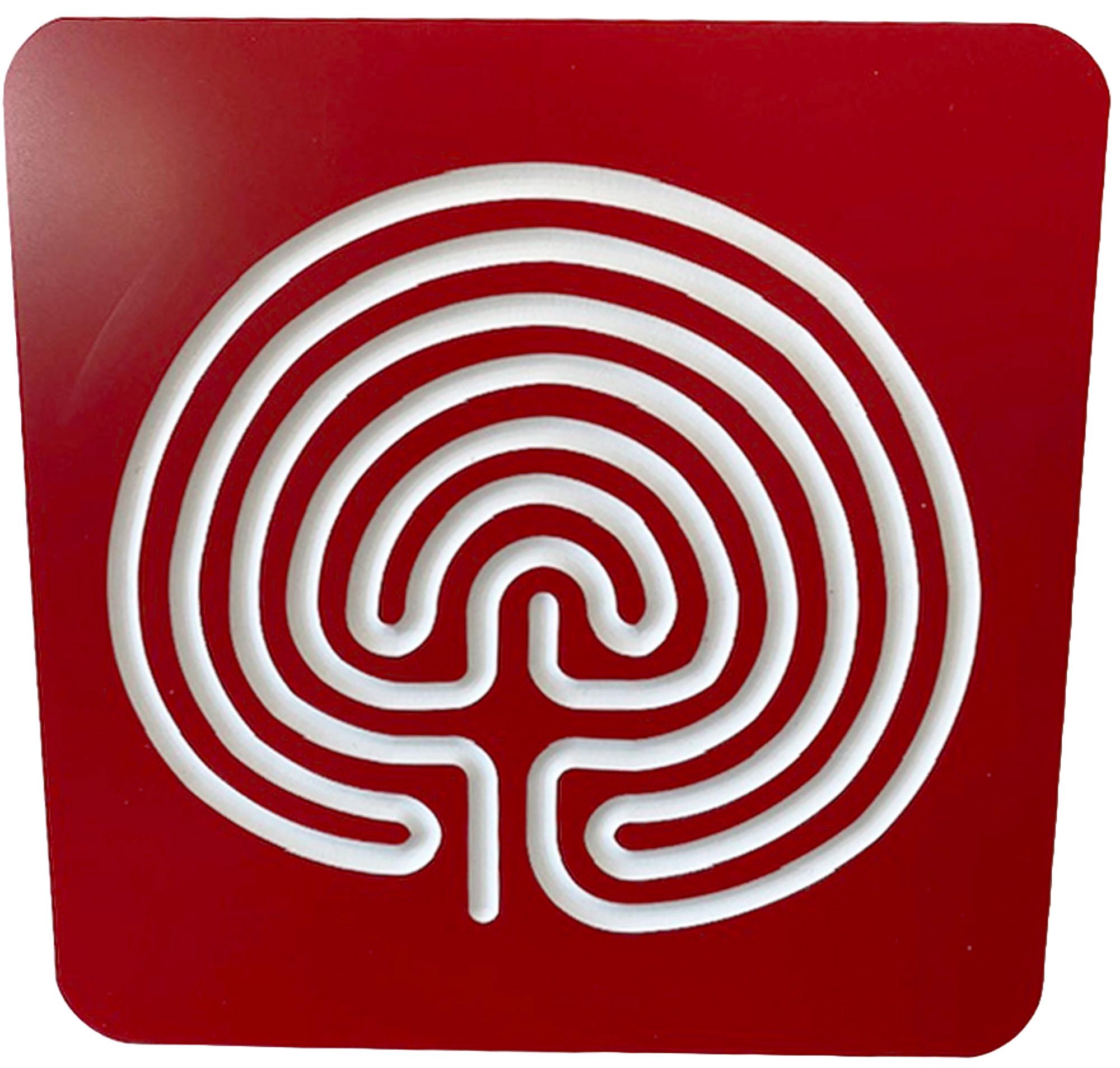 6" Classical Acrylic Finger Labyrinth • Calming Focus Tool ...