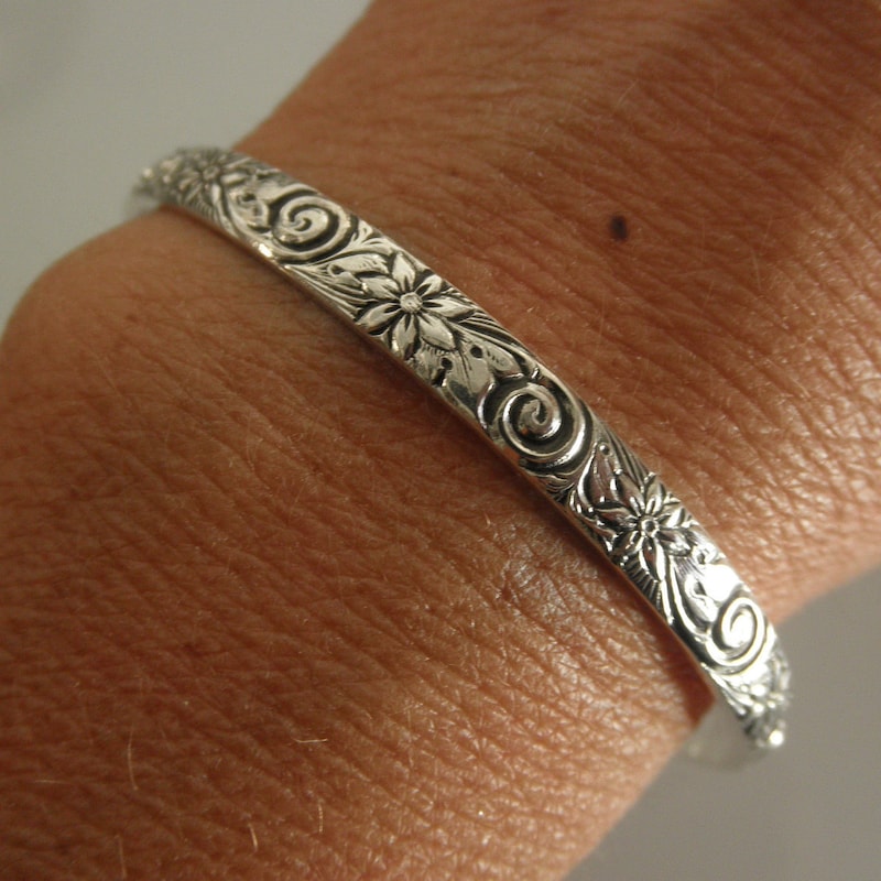 Sterling Silver Simple Cuff main image 1