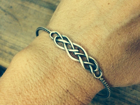 Celtic Knot Bangle Bracelet Etsy Australia