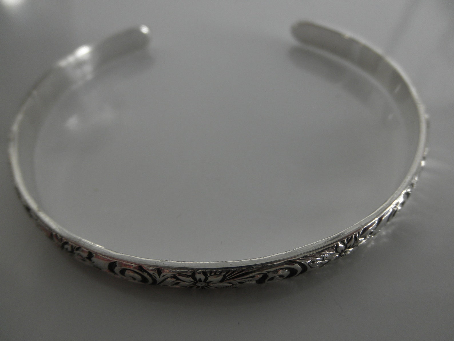 Sterling Silver Cuff Bracelet Etsy