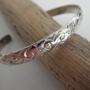 Sterling silver Cuff bracelet image 4