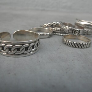 Wide sterling silver cuff ring