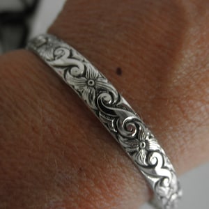 Sterling silver Cuff bracelet image 1