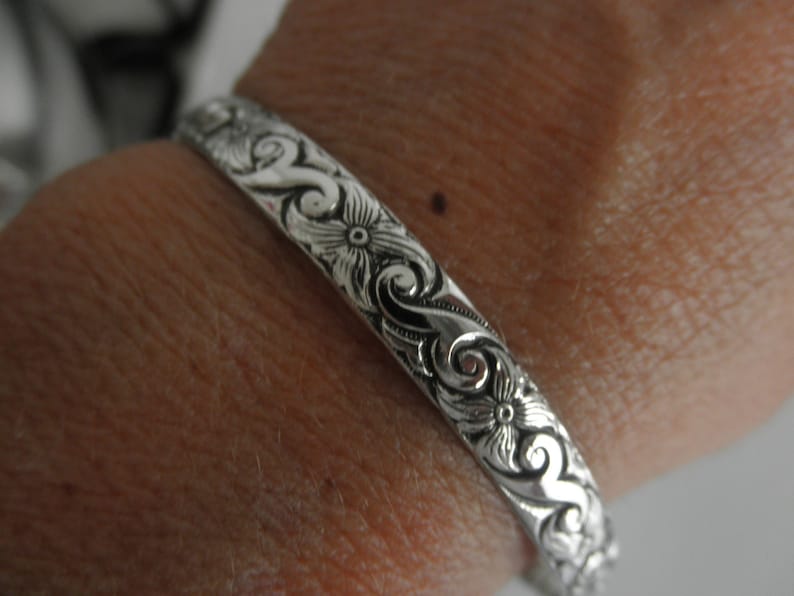 Sterling silver Cuff bracelet image 1