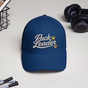 Pack Leader Flexfit-Kappe | Fitted Cap für Hundeliebhaber